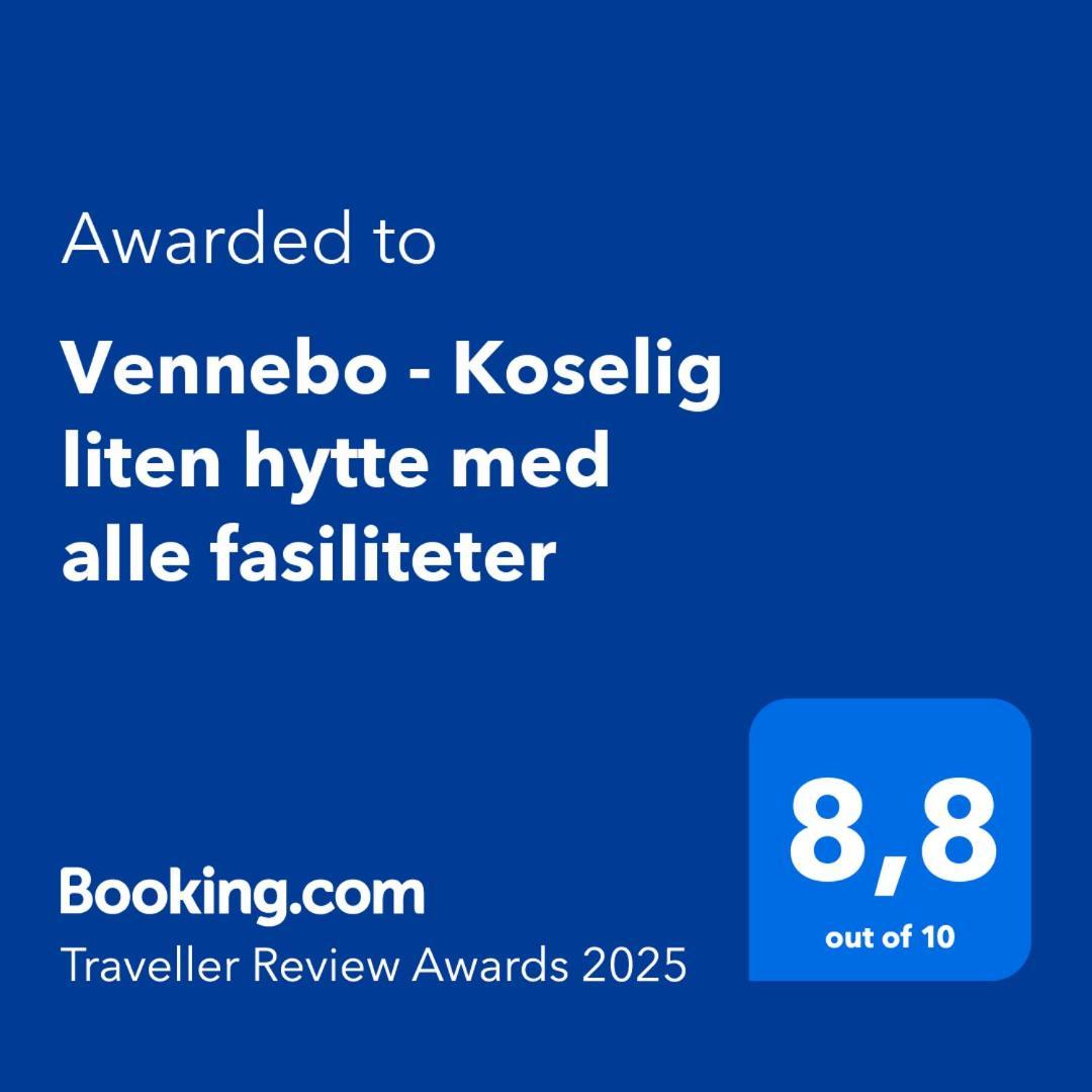 Vennebo - Koselig Liten Hytte Med Alle Fasiliteter Al Exteriér fotografie