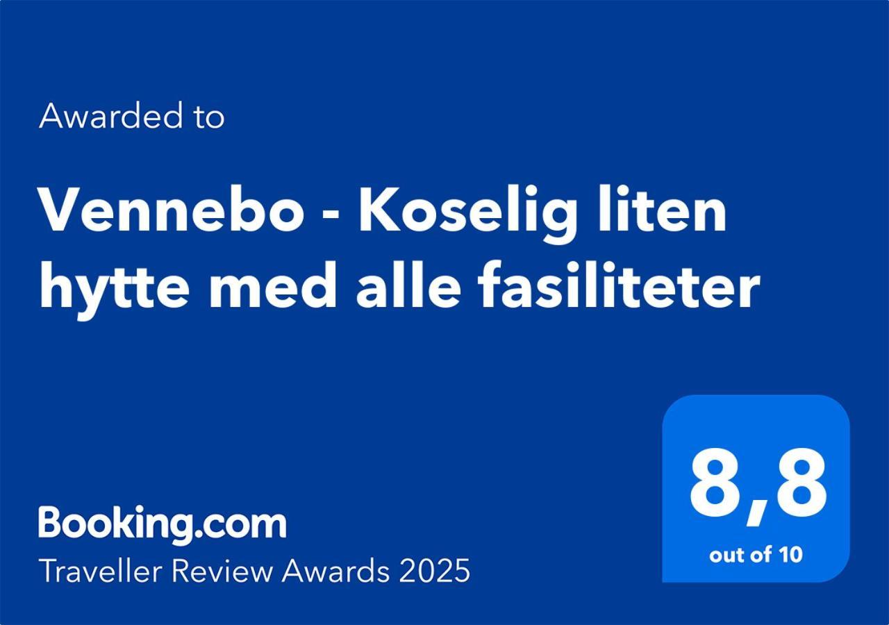 Vennebo - Koselig Liten Hytte Med Alle Fasiliteter Al Exteriér fotografie